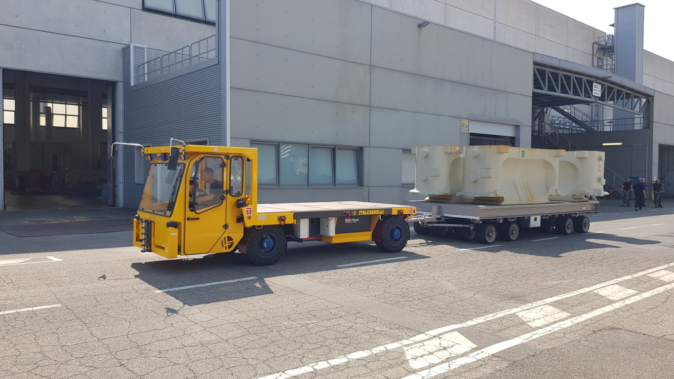 onboard operated transport machines